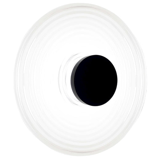 Dainolite Windfeild 18in 1-Light Wall Sconce | Modern Matte Black and White Glass | Bedroom & Hallway Accent | Model WFD-1812LEDW-MB-WH