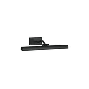 Dainolite Yvonne 16in 1-Light Picture Light | Contemporary Matte Black Metal | Living Room & Hall Art Accent | 2051 Lumens | Model YVO333-16LED-MB