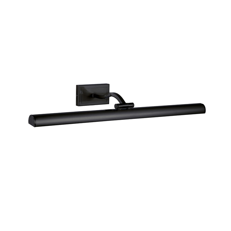 Dainolite Yvonne 24in 1-Light Picture Light | Contemporary Matte Black Metal | Living Room & Hall Art Accent | 2928 Lumens, 5-CCT | Model YVO333-24LED-MB