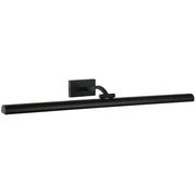 Dainolite Yvonne 32in 1-Light Picture Light | Contemporary Matte Black Metal | Living Room & Hall Art Accent | 3813 Lumens, 5-CCT | Model YVO333-32LED-MB