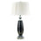 Dale Tiffany Blackline Crystal Table Lamp, Polished Chrome