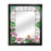 Dale Tiffany Pink Floral Tiffany Framed Mirror