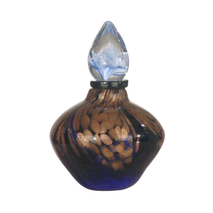 Dale Tiffany Cambridge Hand Blown Art Glass Perfume Bottle