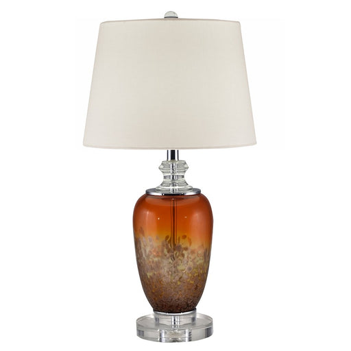 Dale Tiffany Daiquiri LED Hand Blown Art Glass Table Lamp, Clear