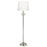 Dale Tiffany Leyla 24% Lead Crystal Floor Lamp, Polished Nickel