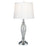 Dale Tiffany Vella 24% Lead Crystal Table Lamp, Polished Chrome