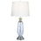Dale Tiffany Impressionable Crystal Table Lamp, Antique Nickel