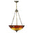 Dale Tiffany Groveland Dragonfly Inverted Tiffany Pendant, Brass