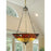 Dale Tiffany Groveland Dragonfly Inverted Tiffany Pendant, Brass