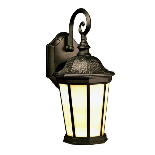 Dale Tiffany North Point Tiffany Outdoor Wall Sconce, Golden Black