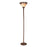 Dale Tiffany Aldridge Peacock Torchiere, Antique Bronze