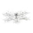 Eurofase Autumn 20-Light Flushmount/Wall Mount, Chrome