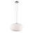 Eurofase Pop Pendant, Chrome/Opal White