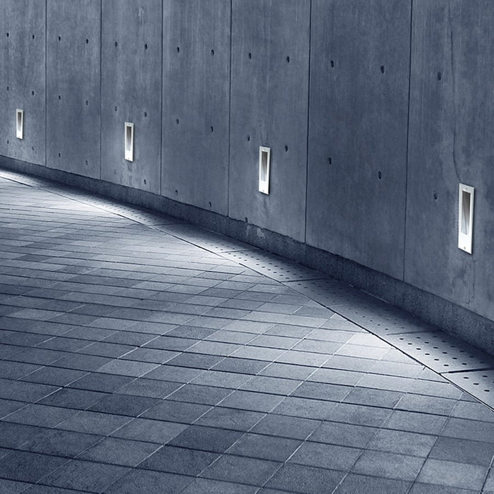 Eurofase Outdoor LED Outdoor In-Wall, Stainless Steel/Frost