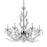 Eurofase Giselle 8-Light Chandelier, Chrome/Clear