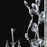 Eurofase Giselle 8-Light Chandelier, Chrome/Clear