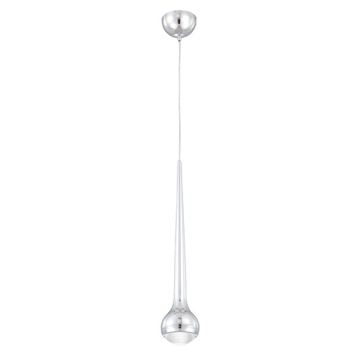 Eurofase Micro 4" Mini LED Pendant, Chrome