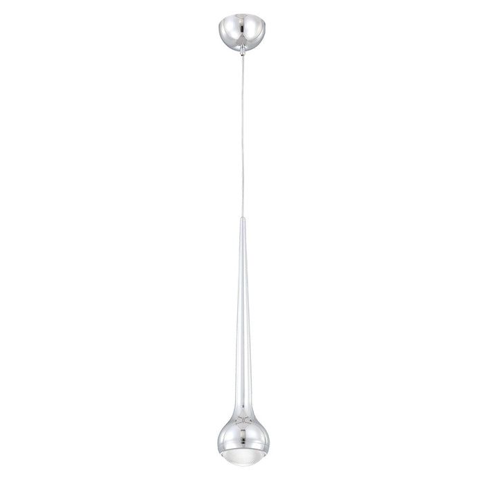 Eurofase Micro 4" Mini LED Pendant, Chrome