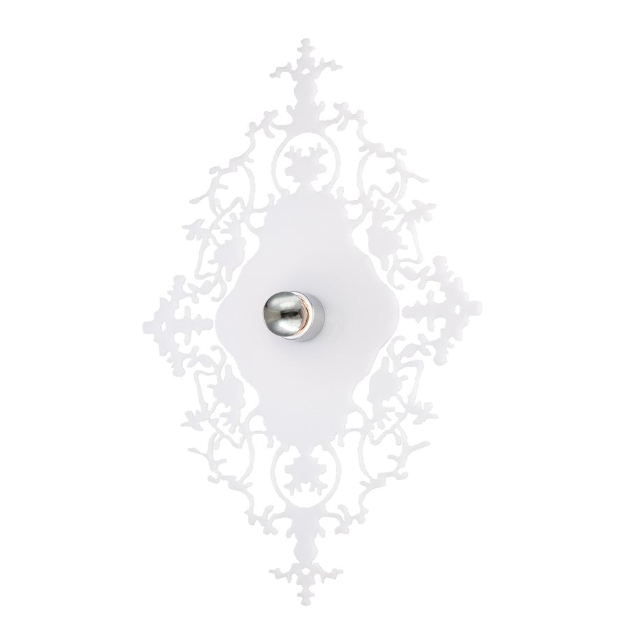 Eurofase Royal 1 Light Wall Mount, White