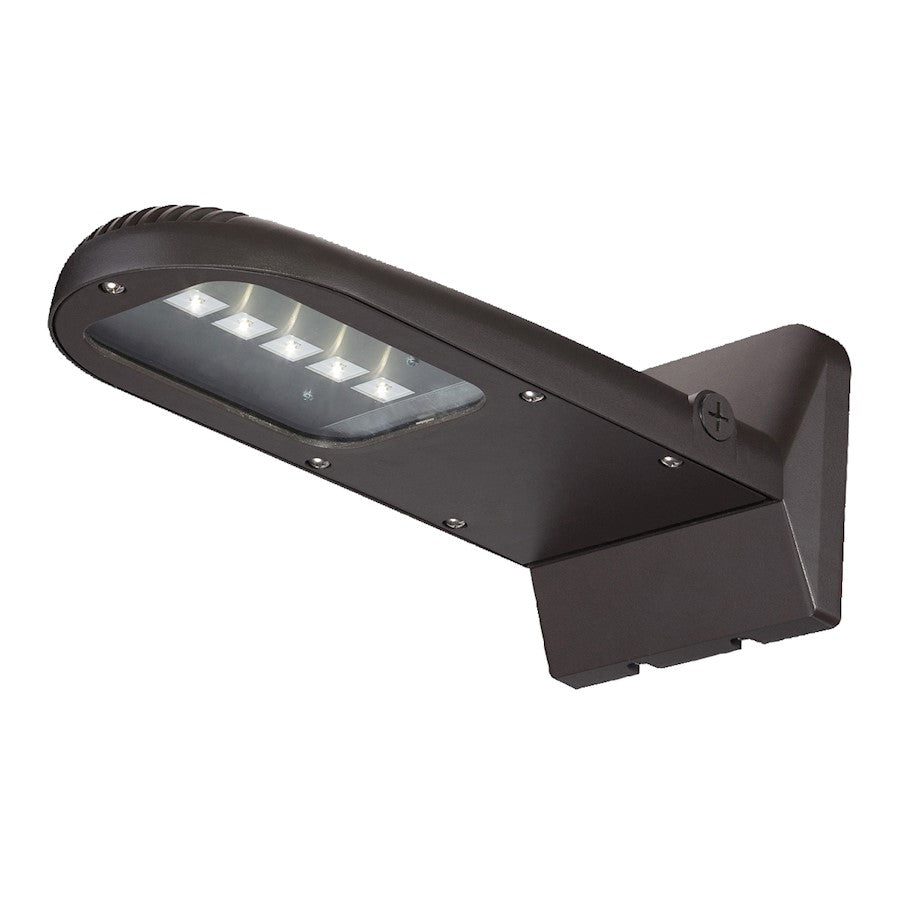 Eurofase Outdoor LED Wall Sconce, Architectural Bronze/Clear
