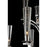 Eurofase Cromo Chandelier, Polished Chrome/Clear