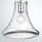 Eurofase Bloor 1-Light Pendant, Chrome/Clear