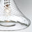 Eurofase Bloor 1-Light Pendant, Chrome/Clear