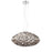 Eurofase Grace Chandelier, Polished Nickel/Polished Nickel