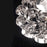 Eurofase Grace Chandelier, Polished Nickel/Polished Nickel