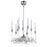 Eurofase Candela 9-Light Chandelier, Chrome