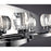 Eurofase Buca 1-Light Wall Sconce, Chrome/Clear
