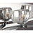 Eurofase Buca 1-Light Wall Sconce, Chrome/Clear