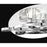 Eurofase Buca 1-Light Wall Sconce, Chrome/Clear