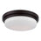 Eurofase Wilson 1-Light LED Flushmount, Bronze/Opal White
