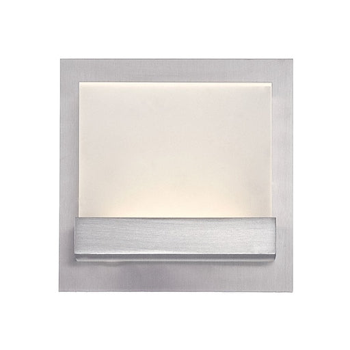 Eurofase Harmen 1-Light LED Wall Sconce, Satin Nickel/Frosted