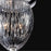 Eurofase Hazel 3-Light Flushmount, Chrome/Clear