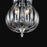 Eurofase Dupont 3-Light Flushmount, Chrome/Clear