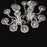 Eurofase Gloria 10-Light Chandelier, Chrome/Clear