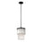 Eurofase Ziccardi 1-Light Pendant, Oil Rubbed Bronze/Clear