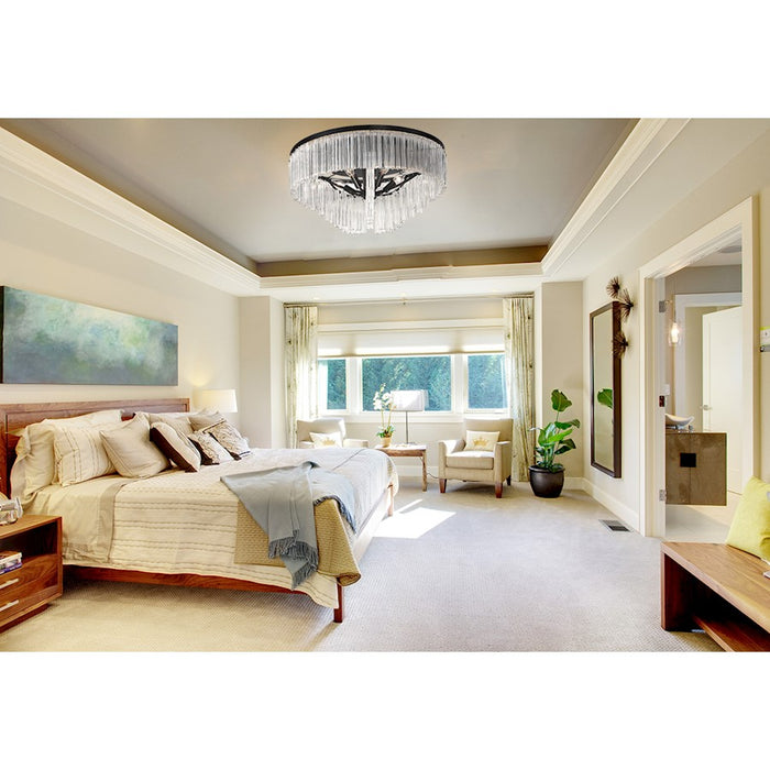 Eurofase Ziccardi 1-Light Pendant, Oil Rubbed Bronze/Clear