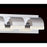 Eurofase Newport 2-Light LED Bathbar, Chrome/Frosted