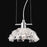 Eurofase Caramico 1-Light Pendant, Chrome/Clear