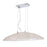 Eurofase Caramico 6-Light Oval Pendant, Chrome/Clear