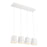 Eurofase Borto 4-Light LED Chandelier, White