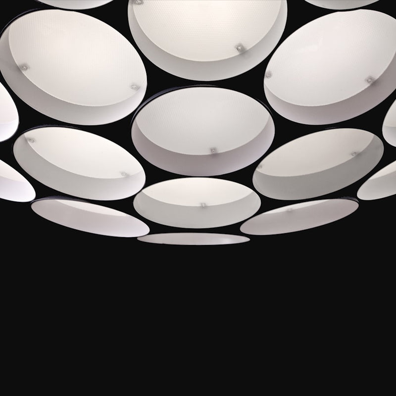 Eurofase Borto 4-Light LED Chandelier, White