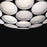 Eurofase Borto 4-Light LED Chandelier, White