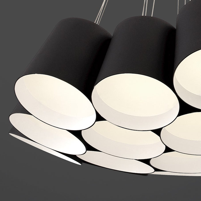 Eurofase Borto 4-Light LED Chandelier, White