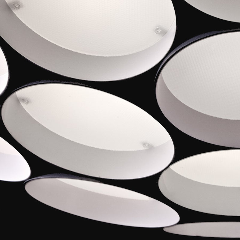 Eurofase Borto 4-Light LED Chandelier, White