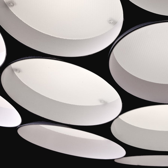Eurofase Borto 4-Light LED Chandelier, White