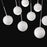 Eurofase Patruno 4-Light LED Chandelier, Matte White/Frosted